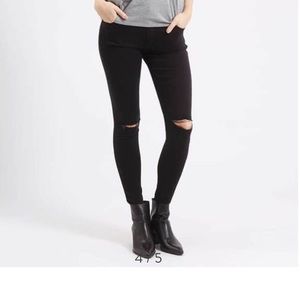 Topshop black jeans